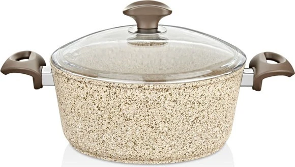 Falez Creamy Granit 20Cm Derin Tencere - CRE 3004 - 2