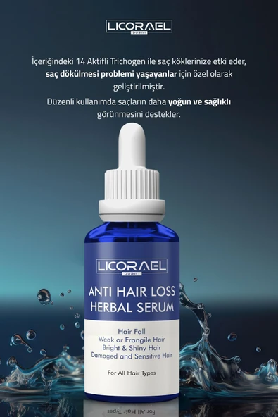 Anti Haır Loss Herbal Serum Saç Dökülmesine Karşı Bitkisel Serum 50ml - 2
