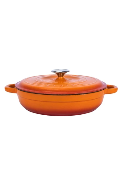 Lava 28cm New Heritage Basık Tencere - Turuncu - LV Y ST3 28 YK3 O - 2