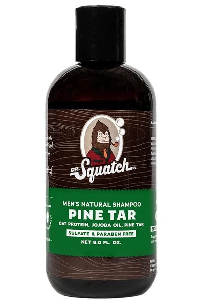 Dr.Squatch Men's Pine Tar Şampuan 236ML