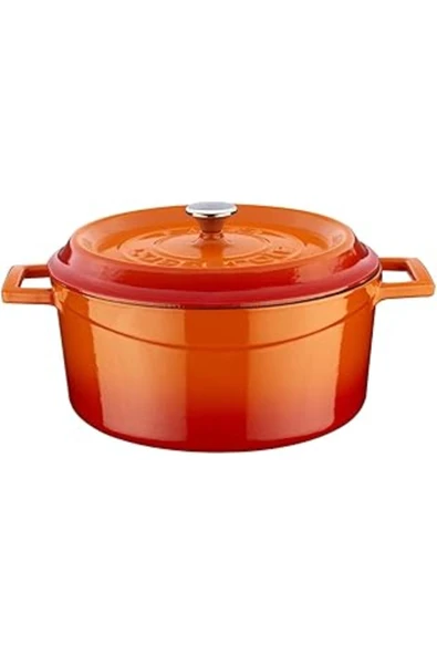 Lava 24 cm Derin Tencere - Turuncu - LV Y TC 24 K2 O - 2