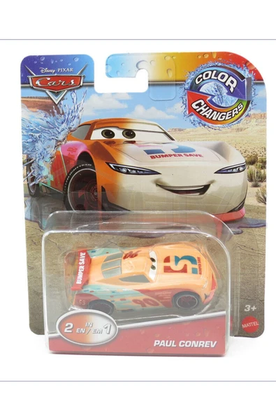 Disney Cars Renk Değiştiren Araçlar PAUL CONREV