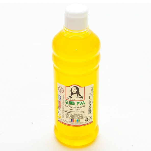 Mona Lisa Sıvı Yapıştırıcı Slime 500 ML Sarı SL05-2