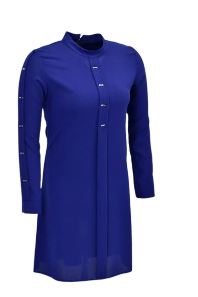 Kadın Köprü Dikişli Puntalı Tunik BGL-ST03600 - Resim 6