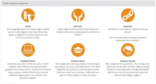 Casper Excalibur G780.1075-BVJ0A Notebook uyumlu 120W Adaptör, Şarj Aleti Cihazı - Resim 5