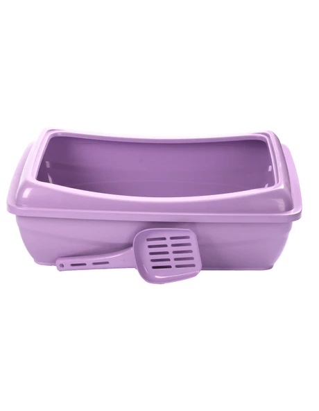Açık Ekonomik Kedi Tuvaleti 49x15x37,5 cm Kürekli - 5