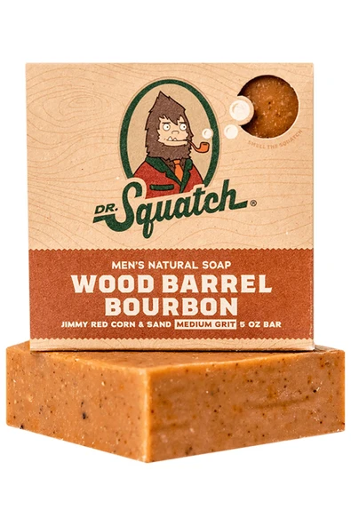 Dr.Squatch Wood Barrel Bourbon Erkek Sabunu 141GR ürün görseli 1
