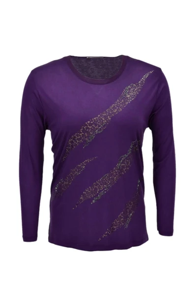 Kadın Uzun Kol Taşlı Bluz BGL-ST03788 ürün görseli