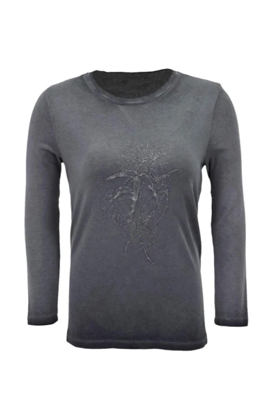 Kadın Pamuk İtalyan Kazak 4549 BGL-ST04093 - Resim 3