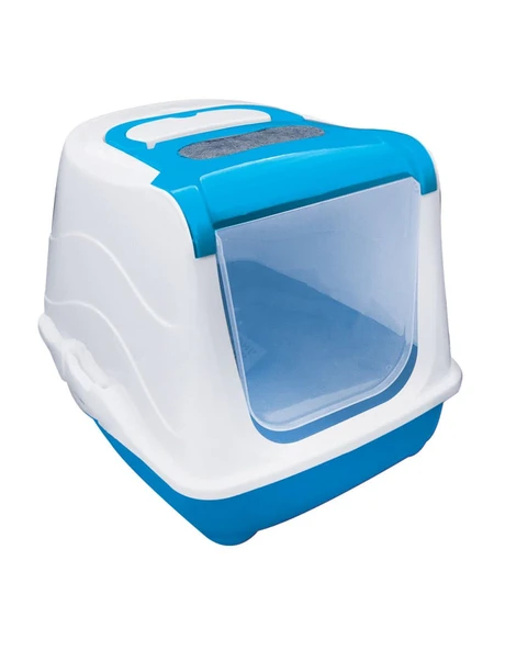 Kapalı Kedi Tuvaleti Standart Boy 50x39x38 Kürek Hediyeli - 11