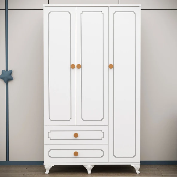 Garaj Home Garaj Home Yaren 3 Kapaklı Dolap - 2