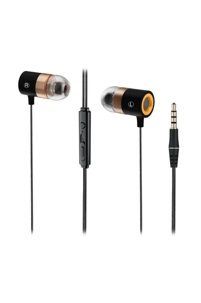 Lecoo Lenovo Eh103 3.5mm Jacklı Kulak Içi Mikrofonlu Kulaklık Siyah - 4