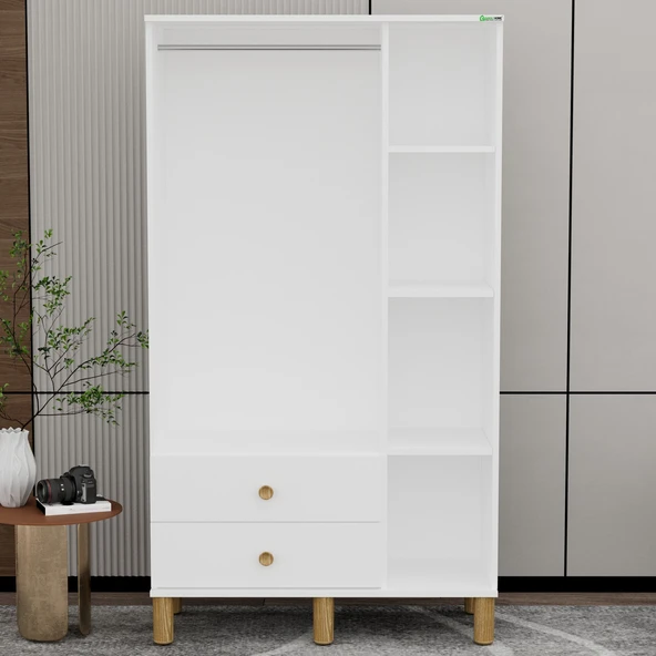 Garaj Home Garaj Home Yaren 3 Kapaklı Dolap - Bohem - 3