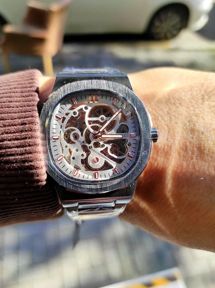 FERRUCCİ Marka Otomatik Erkek Kol Saati - 5