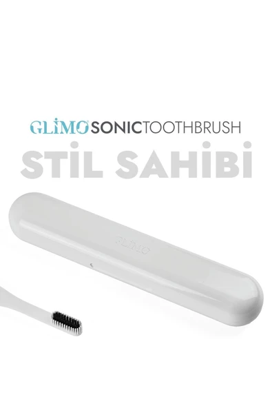 Glimo Sonic Toothbrush White Set Şarjlı Sonic Diş Fırçası - 3