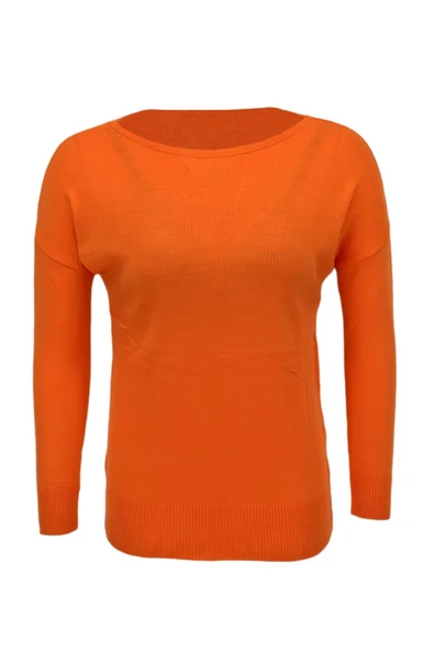 Kadın Kayık Yaka Spor Kazak 12489 BGL-ST04098 ürün görseli