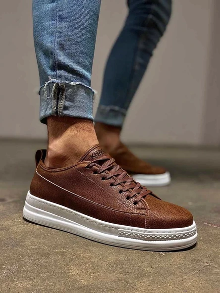 Terzi Bey Sneakers Ayakkabı 010 Taba