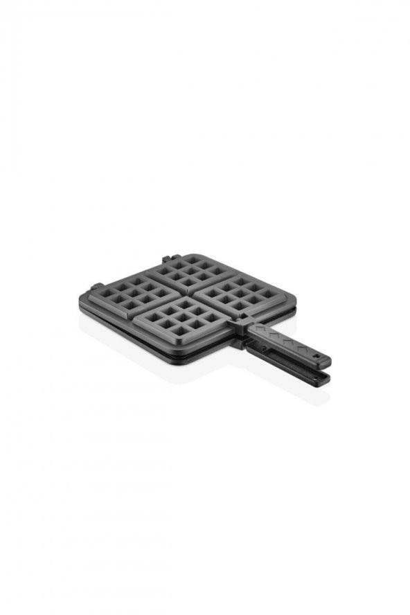 Essenso TAM Döküm Waffle Tava 22 Cm X 22 Cm Yanmaz Yapışmaz Ocak Üstü Döküm Waffle Tava Waffle Makinesi - 7