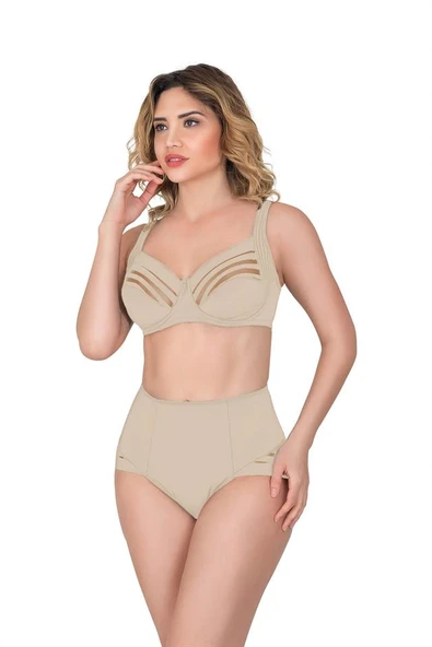 Ten Mı Emay 183 C Yan Destekli Toparlayıcı Balenli Sütyen - Resim 2