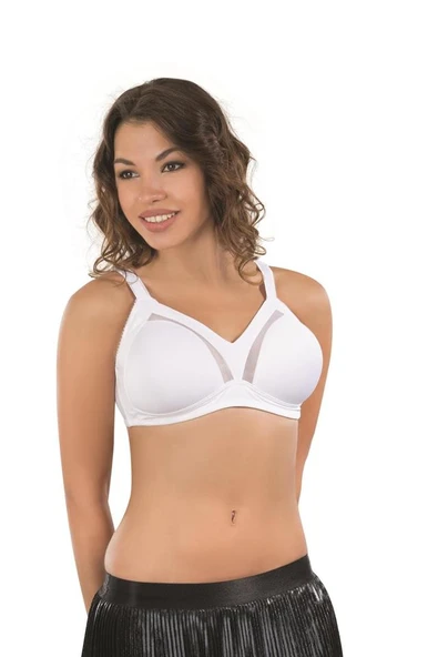 Beyaz Emay 171 C Basic Toparlayıcı Sütyen - Resim 2