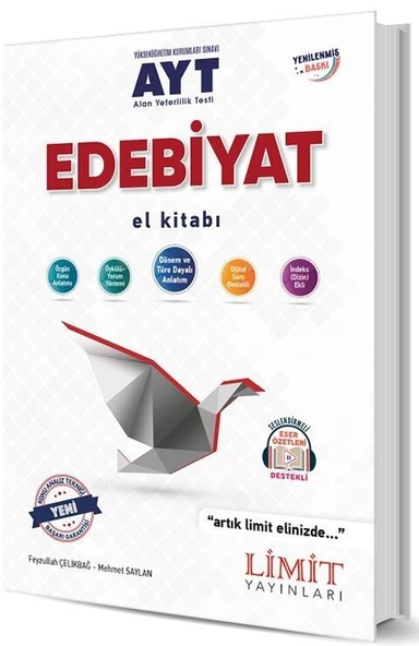 AYT Edebiyat El Kitabı Limit Yayınları ürün görseli 1