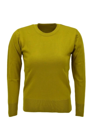 Kadın Sıfır Yaka Spor Kazak BGL-ST04085 - Resim 7