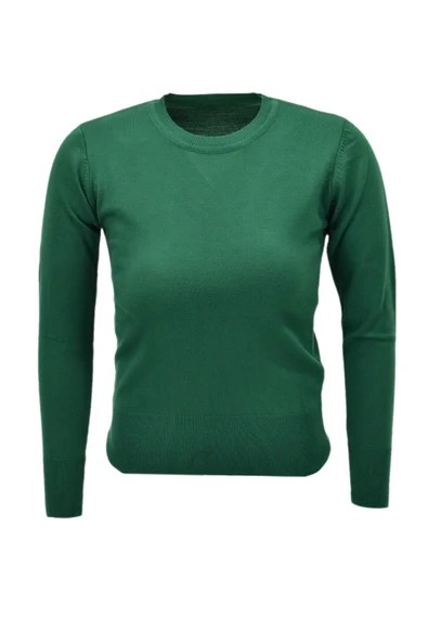 Kadın Sıfır Yaka Spor Kazak BGL-ST04085 - Resim 4