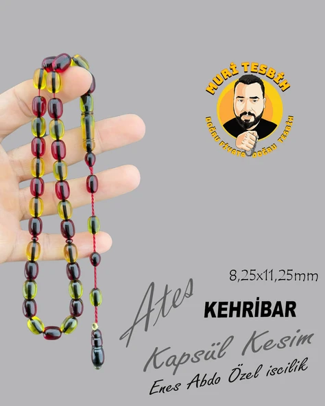 ENES ABDO ATEŞ KEHRİBAR KAPSÜL KESİM 8,25X11,25