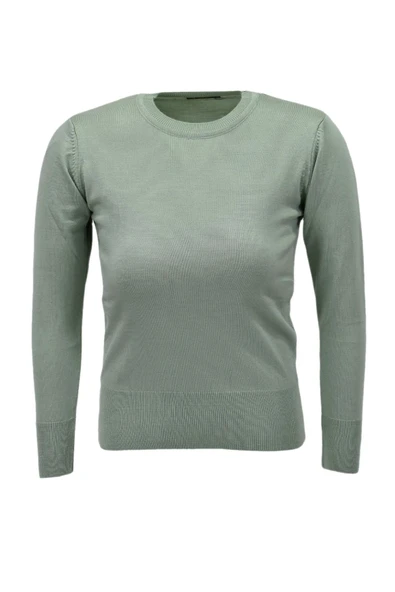 Kadın Sıfır Yaka Spor Kazak BGL-ST04085 - Resim 8