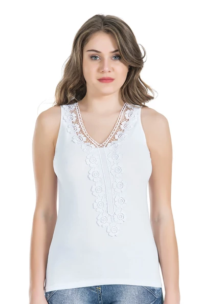 Beruflic Güpürlü Sıfır Kol Kadın Atlet 155 ürün görseli