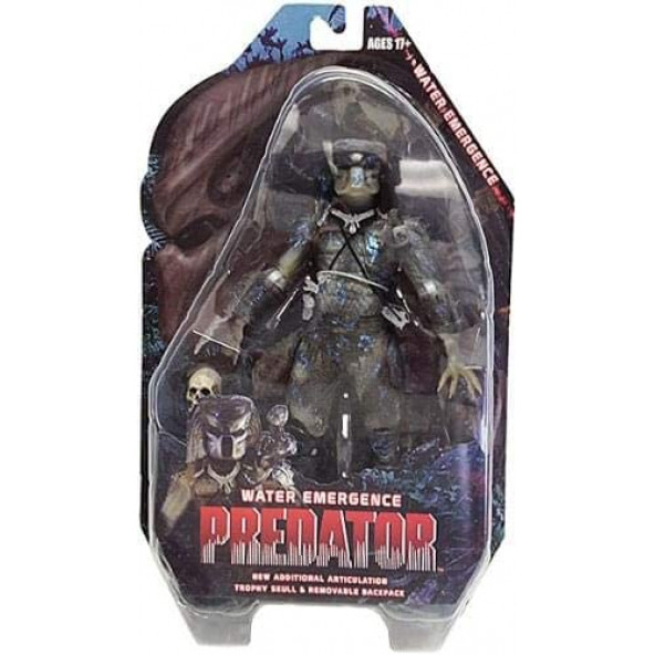 NECA - Predator  - Water Emergence Predator Action Figür - 2