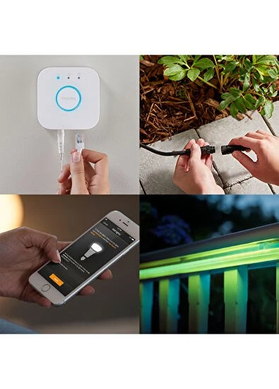 Philips Hue Outdoor Bluetooth Özellikli Led Şerit Aydınlatma - 4