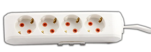 Viko Multı-Let Vm41 4lü 1mt Kablolu Priz (90113401)