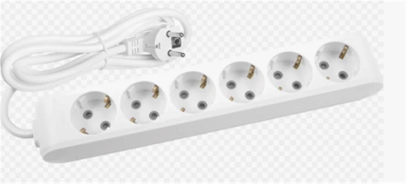 Viko Multı-Let Vm63 6lı 3mt Topraklı KabloluU (90113603)