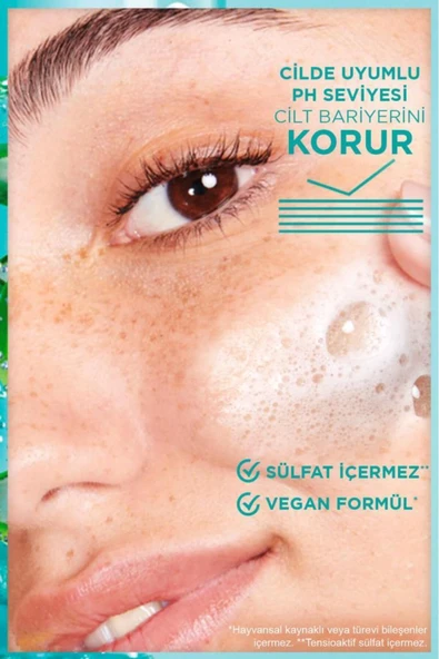 Garnier Hyaluronik Aloe Nemlendiren ve Yatıştıran Temizleyici 250 ml - Resim 5