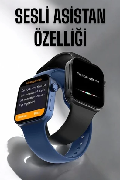 Akıllı Saat Tema Değiştirme Bluetooth Bağlantılı Arama Cevaplayan - Resim 3