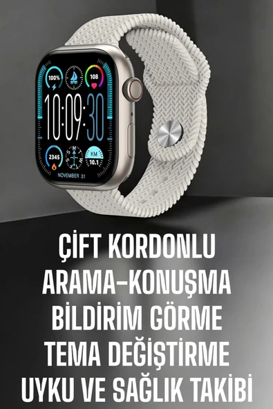 Yeni Nesil Akıllı Saat Arama Cevaplama GPS Takibi Adımsayar NFC Özelliği - Resim 2