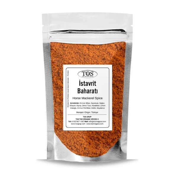 Renata'nın Portekiz Usulü İstavrit Baharatı 100 gr Renata’s Portuguese-Style Horse Mackerel Spice