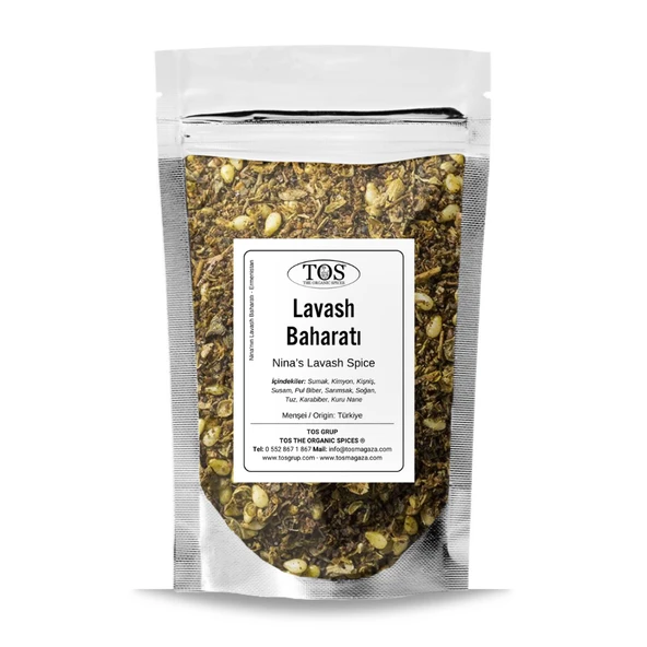Nina'nın Lavash Baharatı 250 gr Nina’s Lavash Seasoning