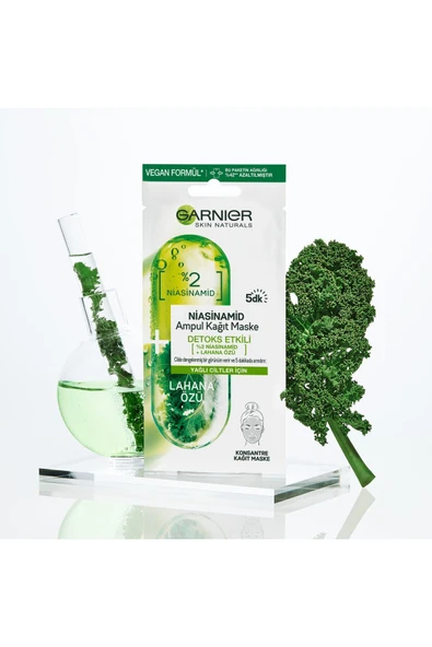 Garnier Niasinamid Detoks Etkili Ampul Kağıt Maske - 2