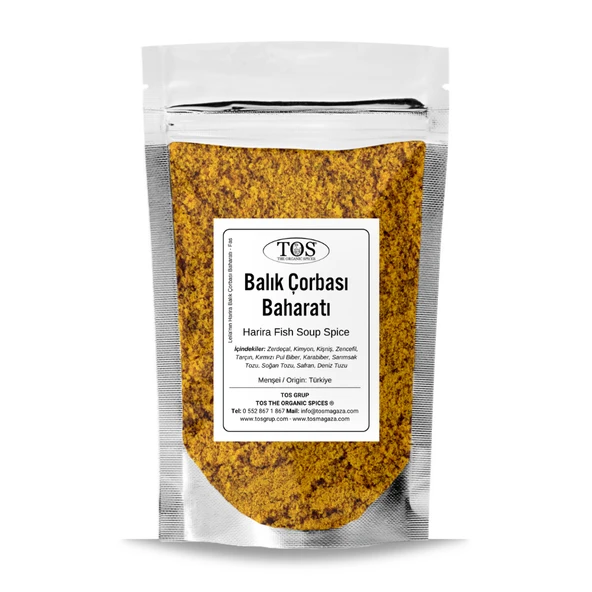 Leila'nın Harira Balık Çorbası Baharatı 100 gr Leila’s Harira Fish Soup Seasoning
