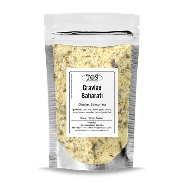Greta'nın Gravlax Baharatı 250 gr Greta’s Gravlax Seasoning