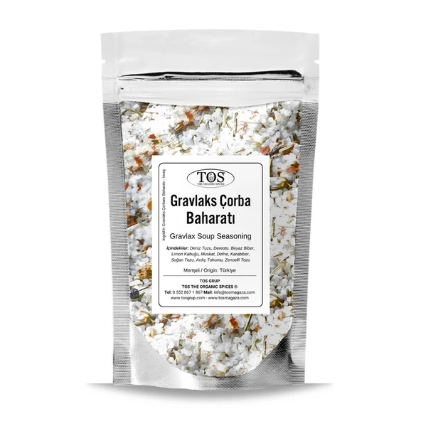 Ingrid'in Gravlaks Çorbası Baharatı 500 gr Ingrid’s Gravlax Soup Seasoning