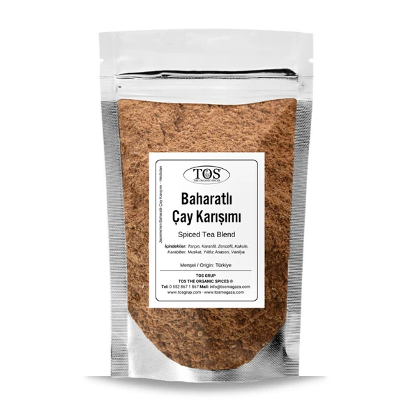 Jasmine'nin Baharatlı Çay Karışımı 250 gr Jasmine’s Spiced Tea Blend