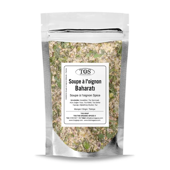 Amelie'nin Soupe à l'oignon Baharatı 500 gr Amelie’s Soupe à l’oignon Seasoning
