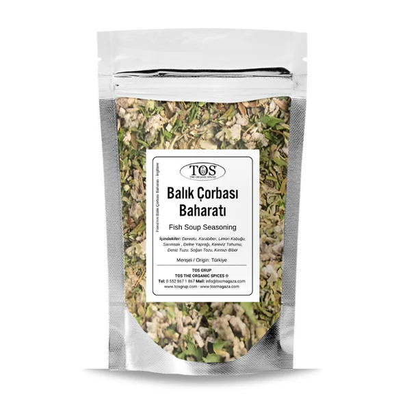 Fiona'nın Balık Çorbası Baharatı 500 gr Fiona’s Fish Soup Seasoning