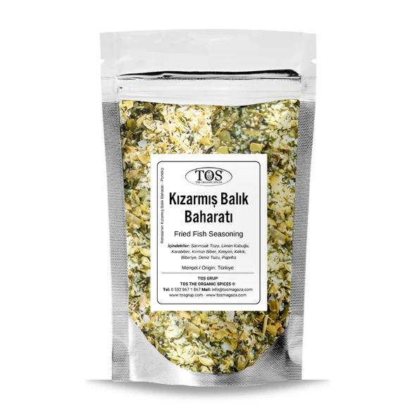 Renata'nın Kızarmış Balık Baharatı 100 gr Renata’s Fried Fish Seasoning