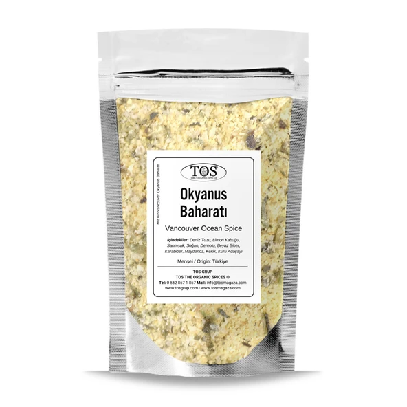 Mia'nın Vancouver Okyanus Baharatı 250 gr Mia's Vancouver Ocean Spice