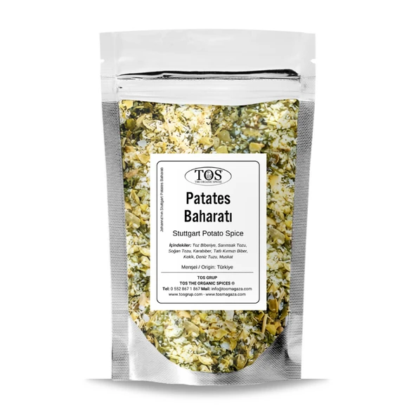 Johanna'nın Stuttgart Patates Baharatı 100 gr Johanna's Stuttgart Potato Spice