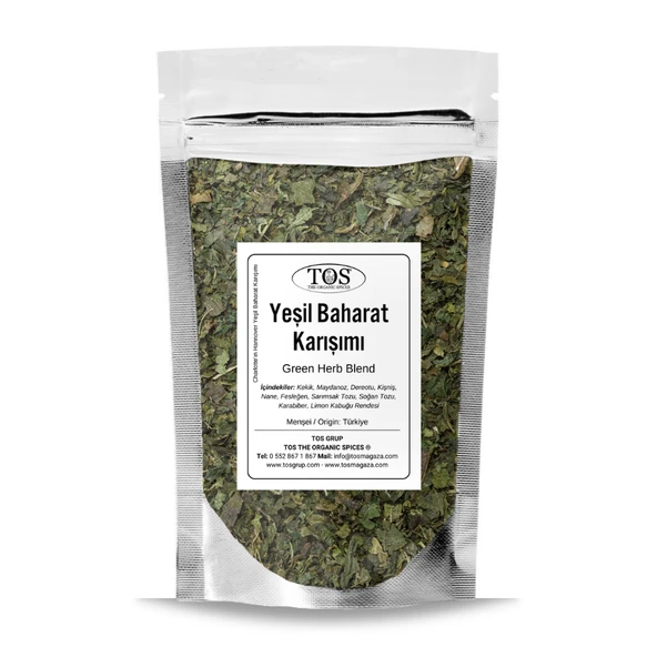 Charlotte'ın Hannover Yeşil Baharat Karışımı 500 gr Charlotte's Hannover Green Herb Blend